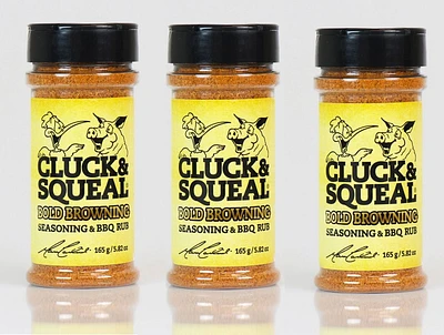 Cluck & Squeal-Bold Formula-3 pack-165g/Unit