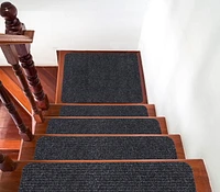 Ottomanson Lifesaver Collection Utility Ribbed Stair Tread