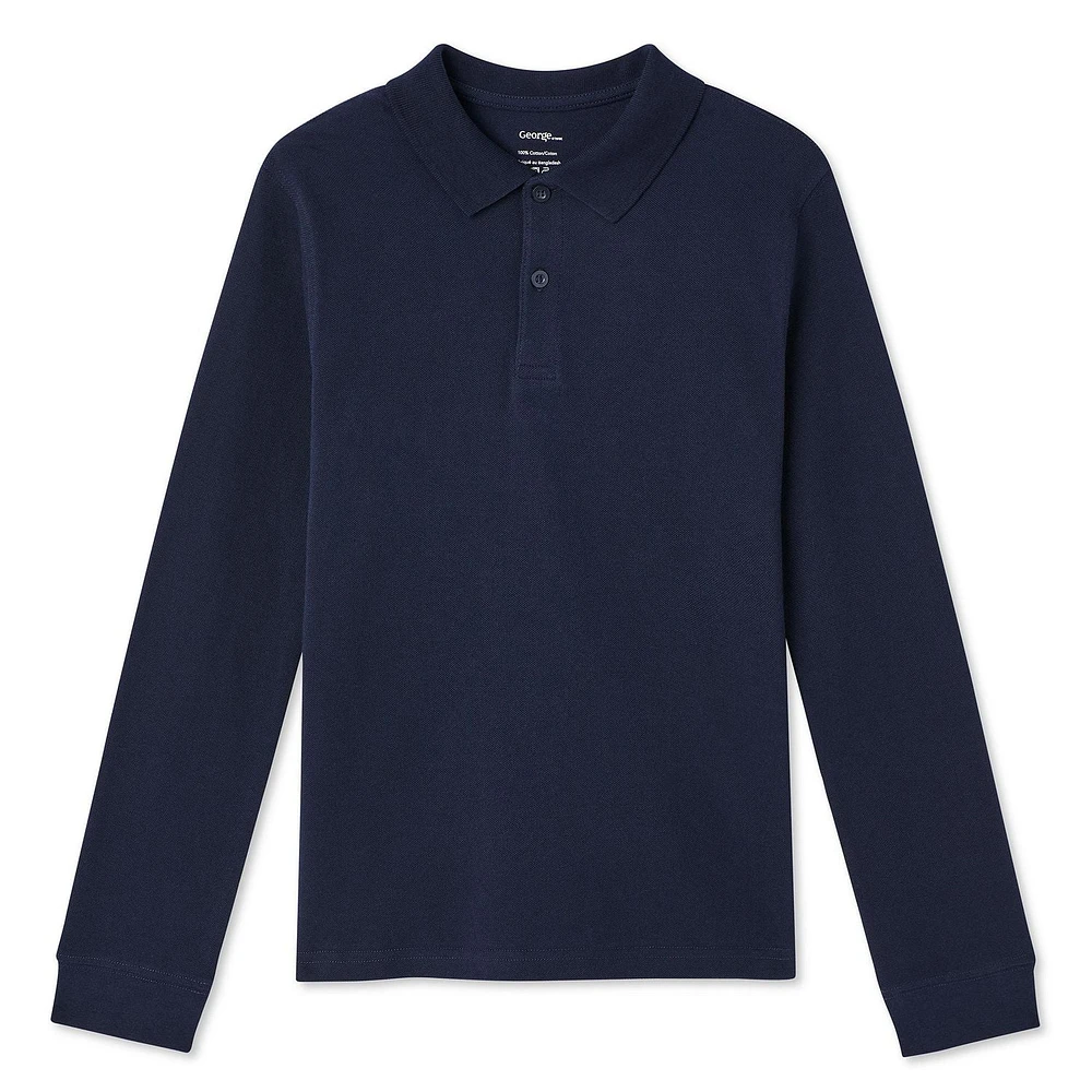 George Boys' Uniform Polo 2-Pack