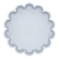 Kushies SiliLion silicone plate - Blue