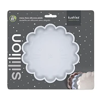 Kushies SiliLion silicone plate - Blue