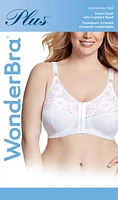 WonderBra Wireless Front Closure Bra, Sizes B42-DD46