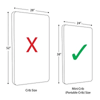 Simmons Mini Sleepytime Crib Mattress