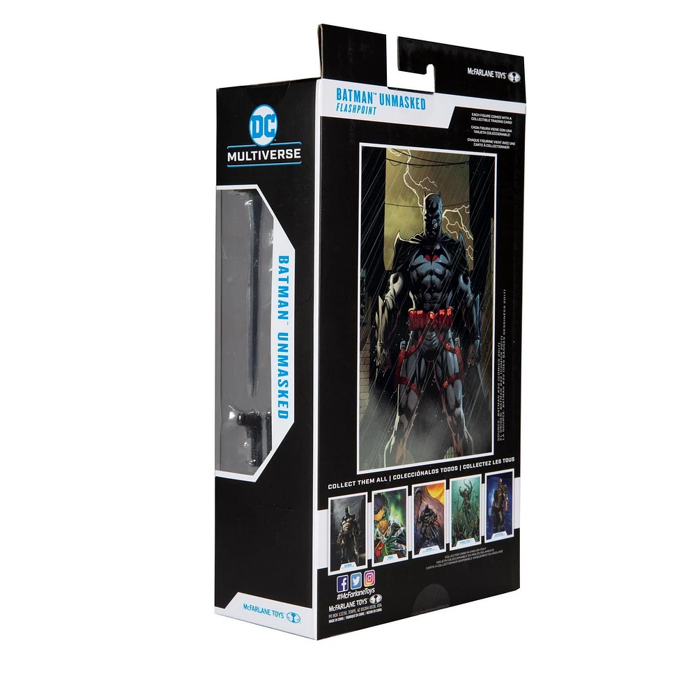 McFarlane Toys - DC Multiverse - Thomas Wayne Flashpoint Batman 7 Inch Action Figure