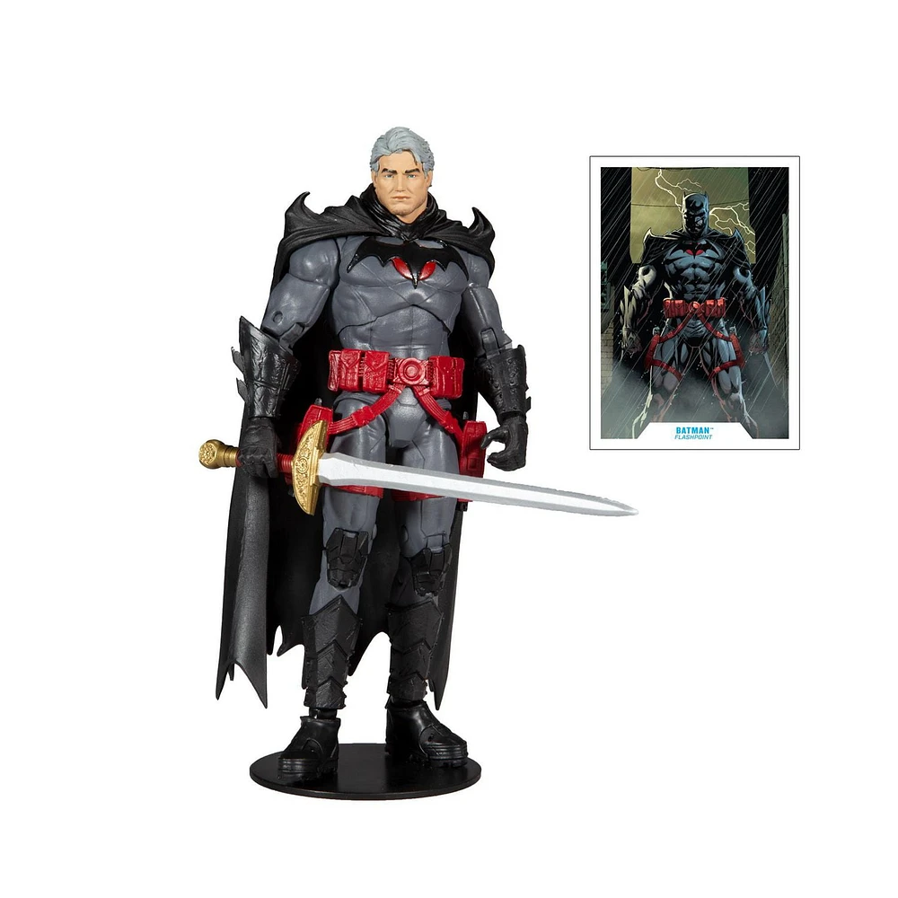 McFarlane Toys - DC Multiverse - Thomas Wayne Flashpoint Batman 7 Inch Action Figure