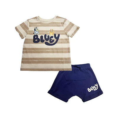 Bluey Toddler Boys Jump Bluey 2 Piece Set