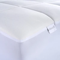 Allswell Washable Gel Memory Foam Mattress Pad, Double