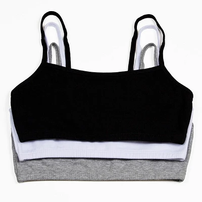 Soutien-gorge sport construit Fruit of the Loom pour femmes en paq. de 3 Tailles 34, 36, 38, 40