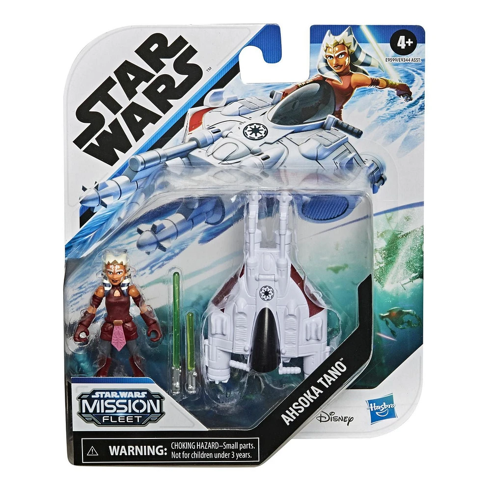 Star Wars Mission Fleet Gear Class Ahsoka Tano Aquatic Attack 2.5-Inch-Scale Figure and Vehicle