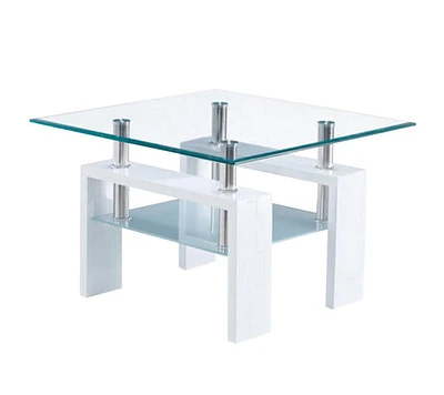 Canadian Nano End Table White