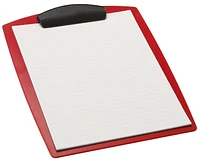 Storex Heavy-Duty Clipboard/ Letter size/ Red (12 units/pack)