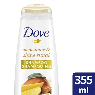 Shampooing Dove Rituel lissant et lustrant 355 ml Shampooing