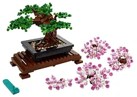 LEGO Icons Bonsai Tree Building Set, Features Cherry Blossom Flowers, DIY Plant Model for Adults, Creative Gift for Home Décor and Office Art, Botanical Collection Design Kit, 10281