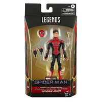 Marvel Legends Series   Upgraded Suit Spider-Man 6-inch Scale Action Figure Toy, Premium Design, Includes 4 Accessories