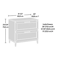 Sauder Tiffin Line Lateral File, Raven Oak, 433269