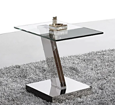 Canadian Manhattan End Table Silver