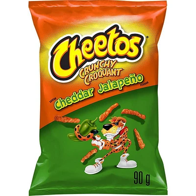 Cheetos Crunchy Cheddar Jalapeño Flavour Cheese Flavoured Snacks