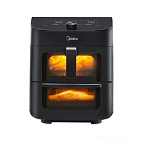 Midea 8-In-1 11 Quart Two-Zone HeatXpress Air Fryer Oven