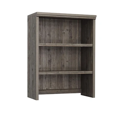 Sauder Aspen Post Library Hutch, Pebble Pine, 433680