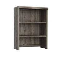 Sauder Aspen Post Library Hutch, Pebble Pine, 433680