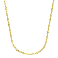 Sono Di Oro 10kt. Gold over Silver Necklace