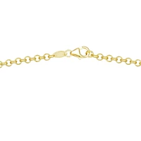 Sono Di Oro 10kt. Gold over Silver Necklace