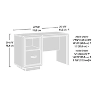 Sauder Hayes Garden Desk, Ashen Oak, 434183