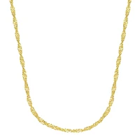 Sono Di Oro 10kt. Gold over Silver Necklace