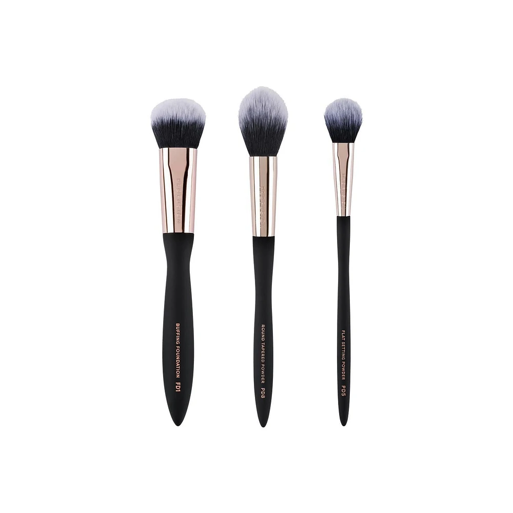 PROFUSION COSMETICS | Artistry Face Essentials, 3 pc Brush Set