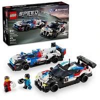 LEGO Speed Champions BMW M4 GT3 & BMW M Hybrid V8 Race Cars, BMW Toy for Kids with 2 Buildable Models and 2 Driver Minifigures, Car Toy Birthday Gift Idea for Boys and Girls Ages 9 and Up, 76922, Includes 676 Pieces, Ages 9+