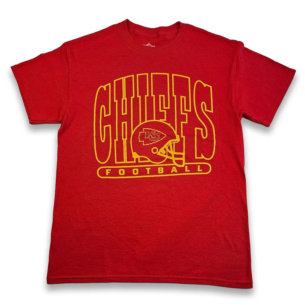 NFL KANSAS CITY CHIEFS Mens short sleeve  T-shirt  