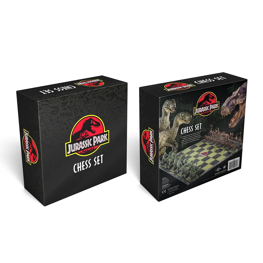 The Noble Collection Jurassic Park Chess Set