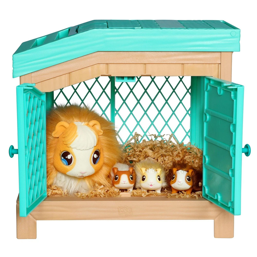 LITTLE LIVE PETS S1 MAMA SURPRISE PLAYSET, 3 Babies Included