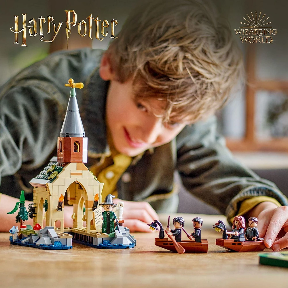 LEGO Harry Potter Hogwarts Castle Boathouse Building Set, Toy for Kids, Boys and Girls Ages 8-10, 76426, Includes 350 Pieces, Ages 8+