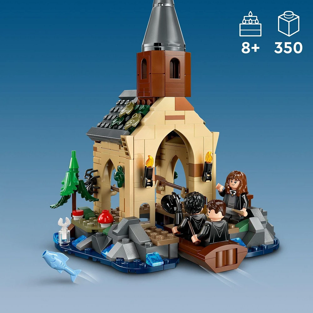 LEGO Harry Potter Hogwarts Castle Boathouse Building Set, Toy for Kids, Boys and Girls Ages 8-10, 76426, Includes 350 Pieces, Ages 8+