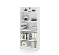 Bestar Pro-Linea 30W Standard bookcase in white