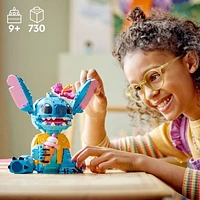 LEGO Disney Stitch Toy Building Kit, Buildable Figure with Ice Cream Cone, Fun Christmas Gift for Kids, 43249, Includes 730 Pieces, Ages 9+