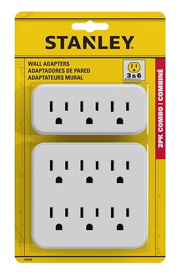 Stanley 2 Pack Wall Adapters