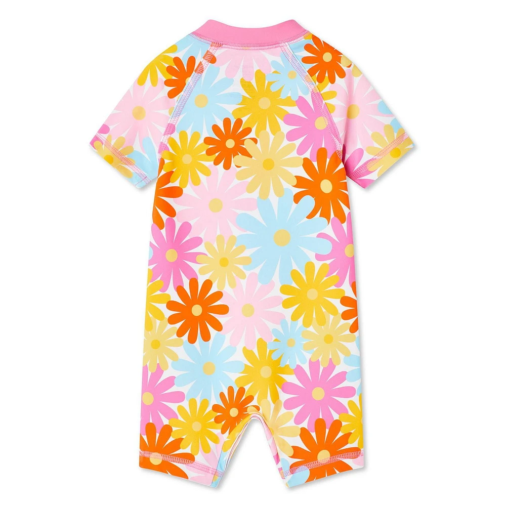 George Baby Girls' Rash Guard 1-Piece