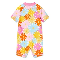 George Baby Girls' Rash Guard 1-Piece