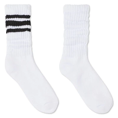 Lot de 2 paires de mi-chaussettes froncées George pour femmes