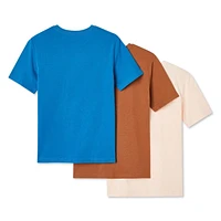 George Boys' Crew Neckline Tees 3-Pack, Sizes XS-XL