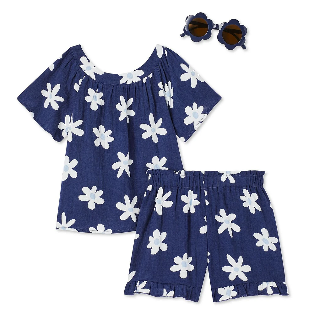 George Toddler Girls' Short 3-Piece Set