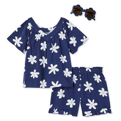 George Toddler Girls' Short 3-Piece Set