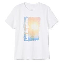 T-shirt à encolure ras du cou George pour femmes Tailles TP–TTG