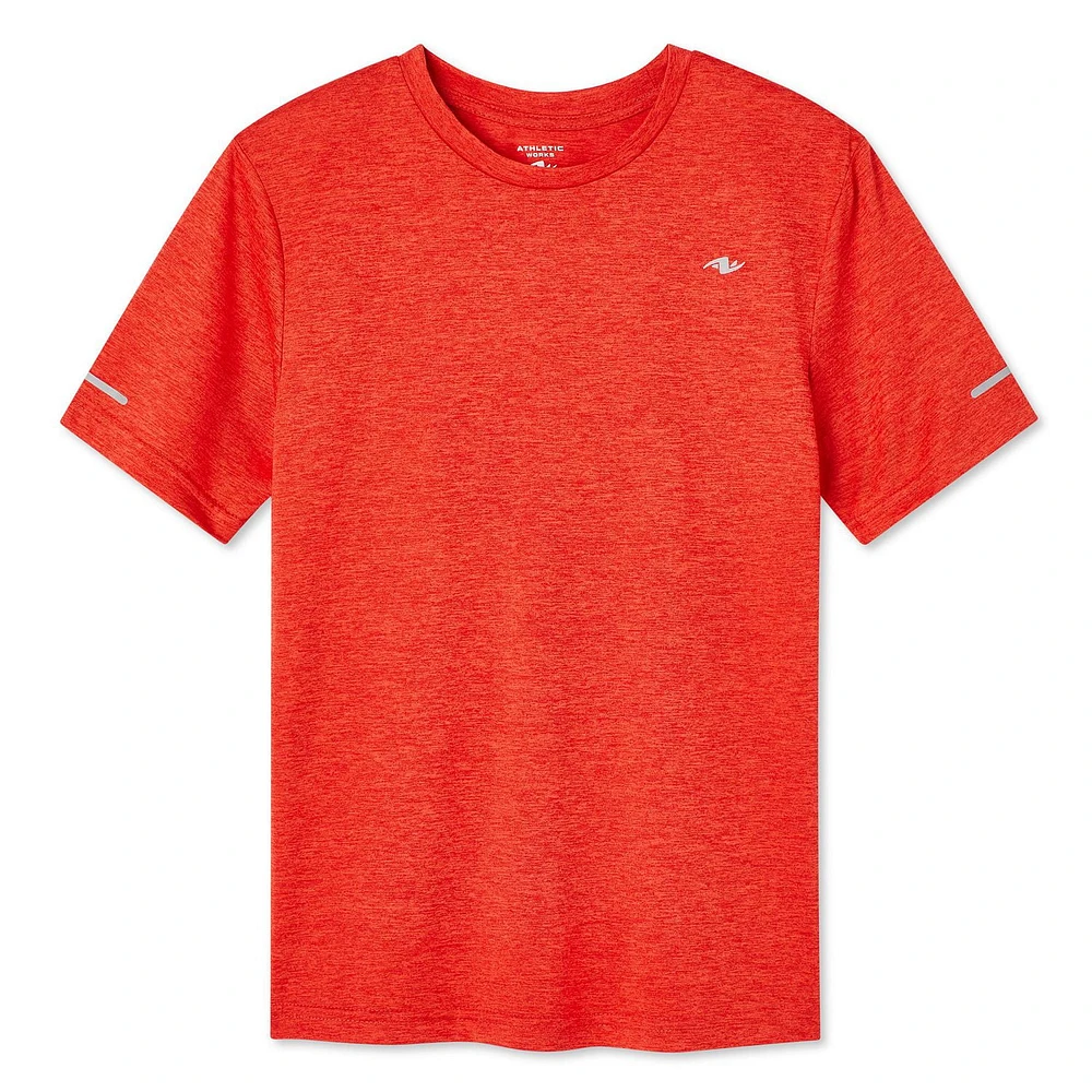 Athletic Works Boys' Short Sleeve Tech Tee