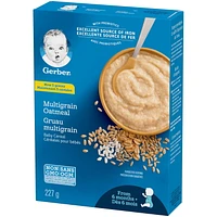 Céréales pour bébés GERBER® Étape 2 Avoine et multigrains 227 g 227 GR