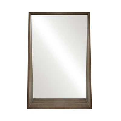 Lusso Wood Frame Mirror, 24x36"