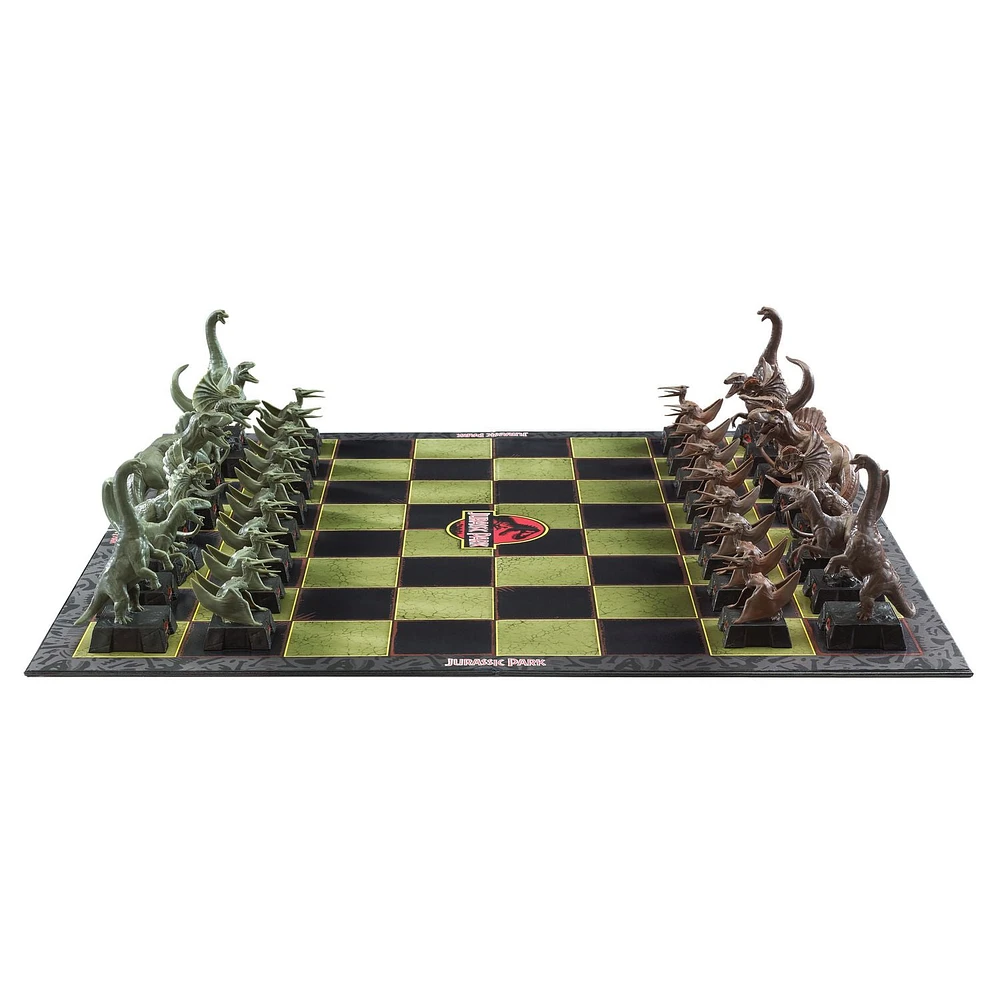 The Noble Collection Jurassic Park Chess Set