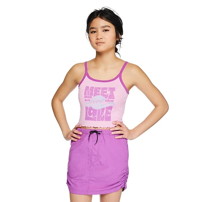 Camisole écourtée avec imprimé graphique My Sister’s Closet pour filles